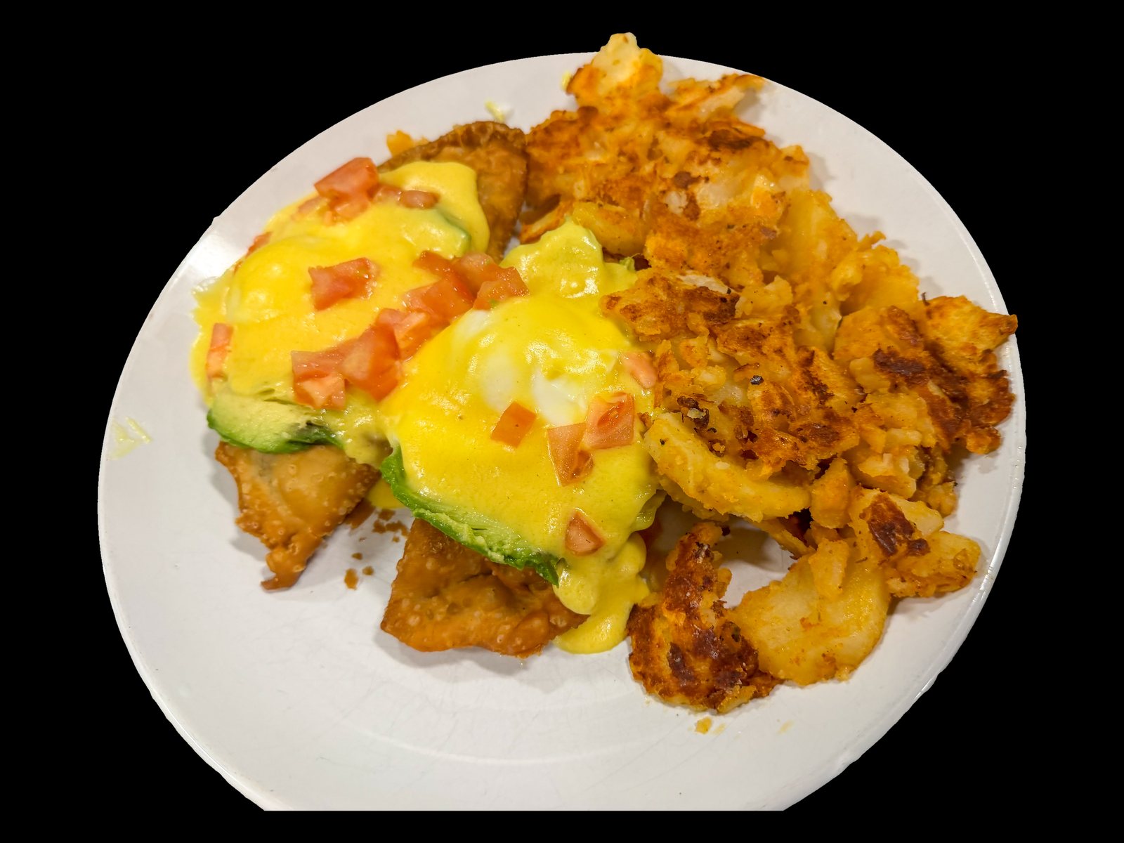 Chicken Empanada Benedict