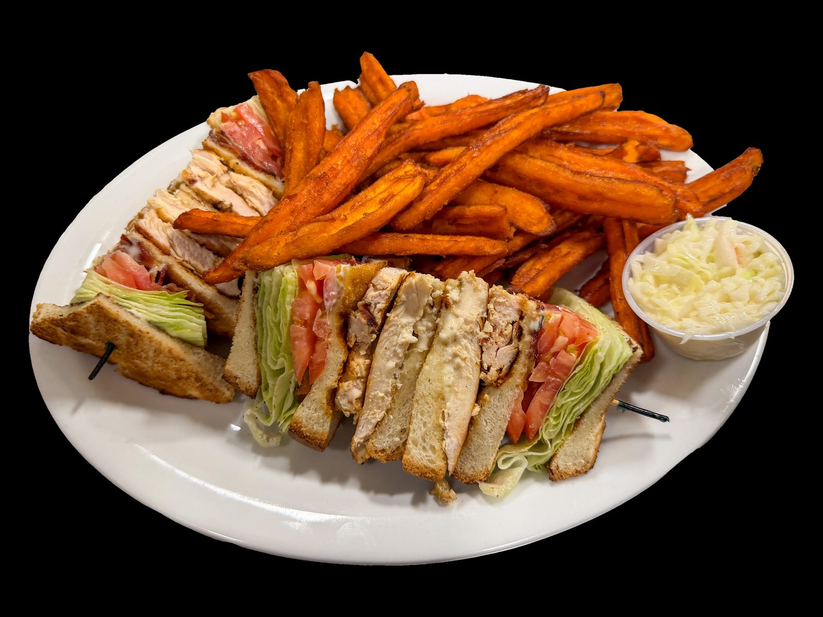 Grilled Chicken Triple Decker