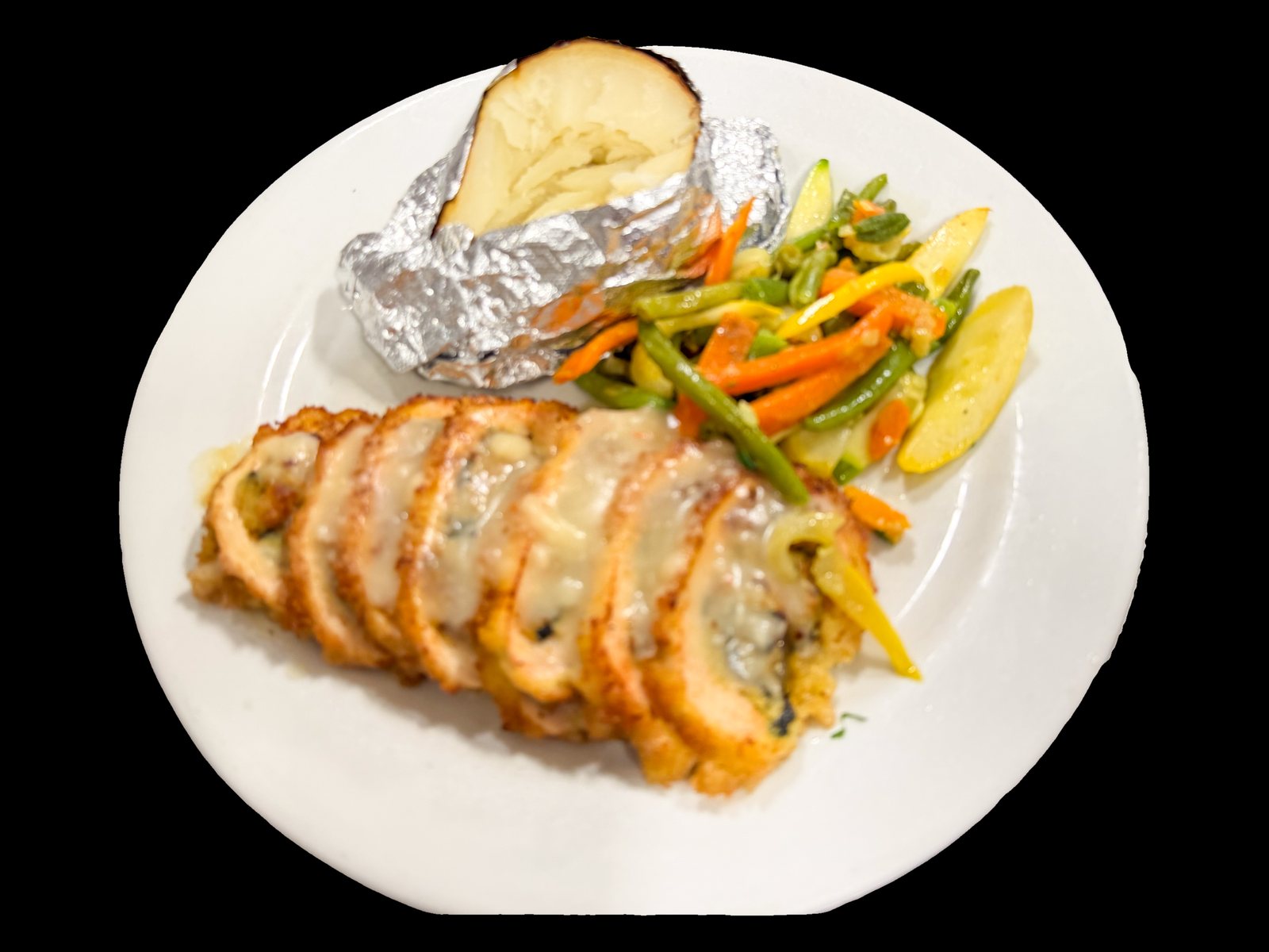 Stuffed Chicken Dinner