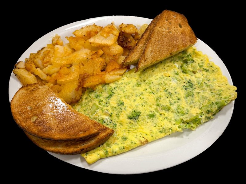 Broccoli & Cheddar Omelette