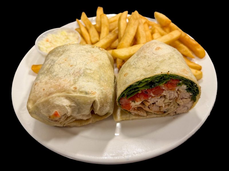 Chicken Florentine Wrap
